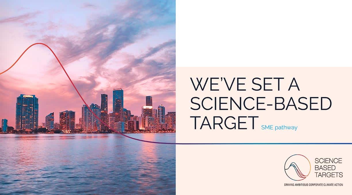 Science Based Target Initiative Norske Backer