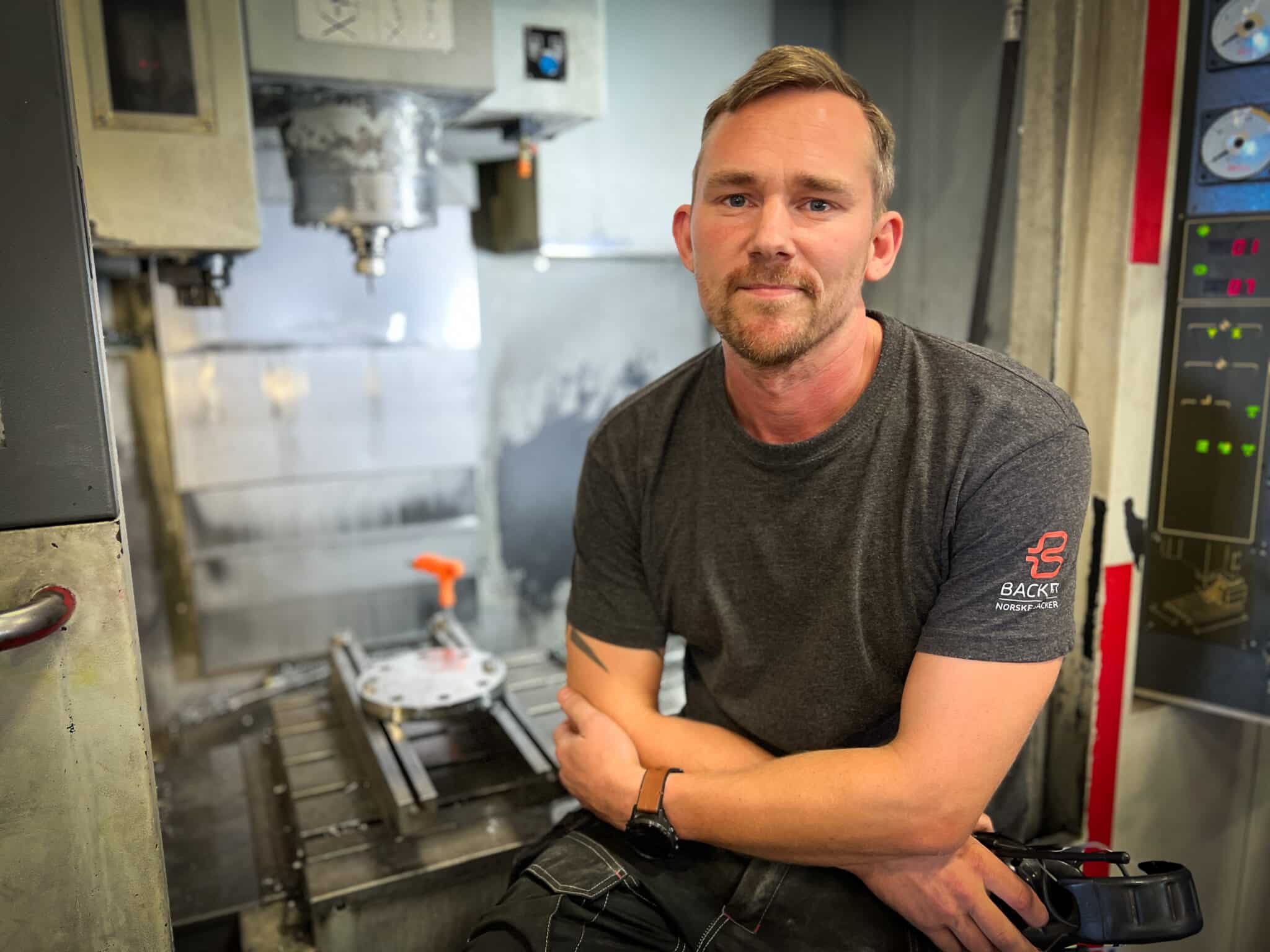 Welcome back, Anders: Experienced CNC operator returns to Norske Backer ...